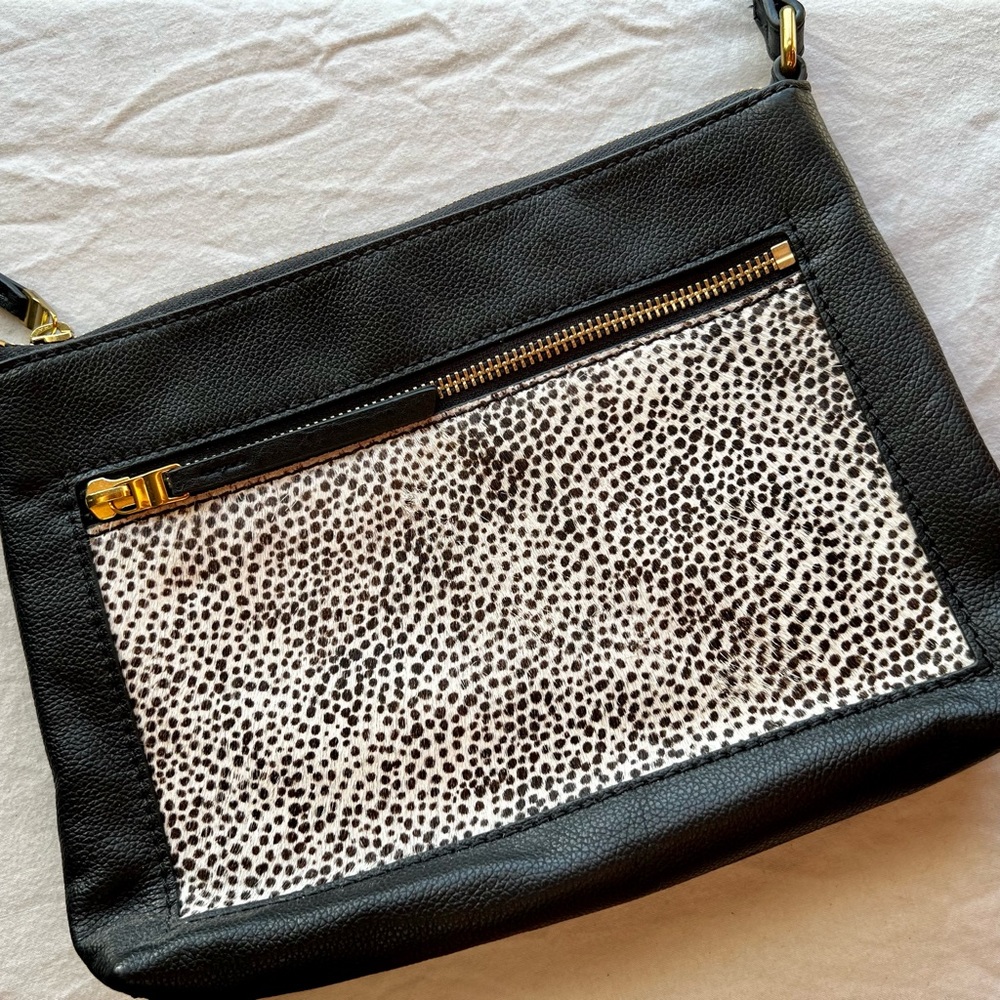 Fossil Fiona Cheetah Crossbody